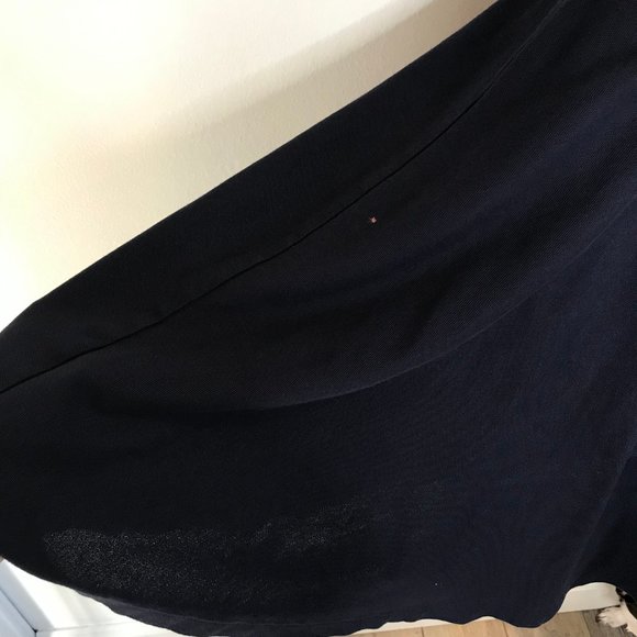 Polo Ralph Lauren T-shirt Dress SMALL S Navy Blue Fit & Flare Cotton Stretch - Picture 7 of 9